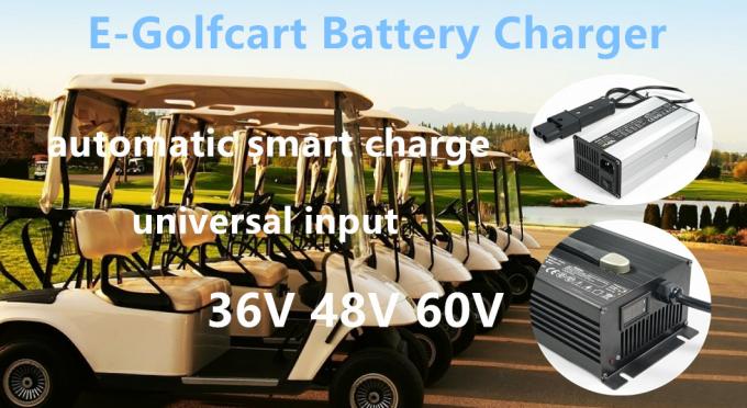 2,5 kilogramos cargador de batería de 36 voltios 600 vatios, 12 amperios de cargador del litio para los carros de golf de EZGO, 2,5 kilogramos con protecciones multi