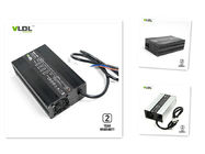 E - Cargador de batería de litio de los barrenderos 72V 10A con color máximo del negro 84V