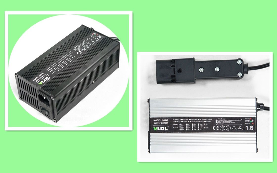 Cargador de batería de litio de 1,5 kilogramos 48V 5A para las vespas eléctricas y las motocicletas eléctricas